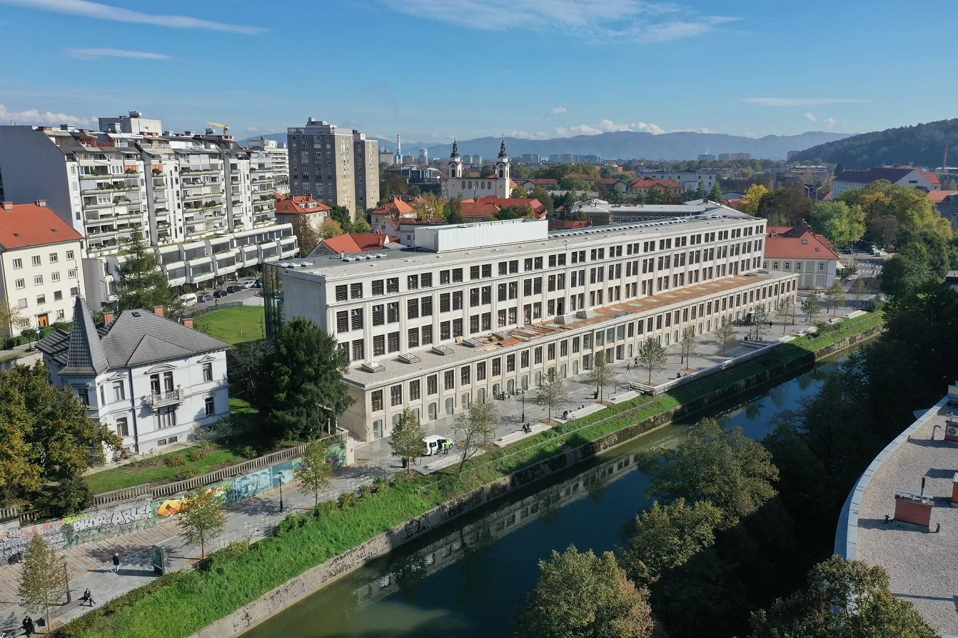 Fotografija Centra Rog v Ljubljani