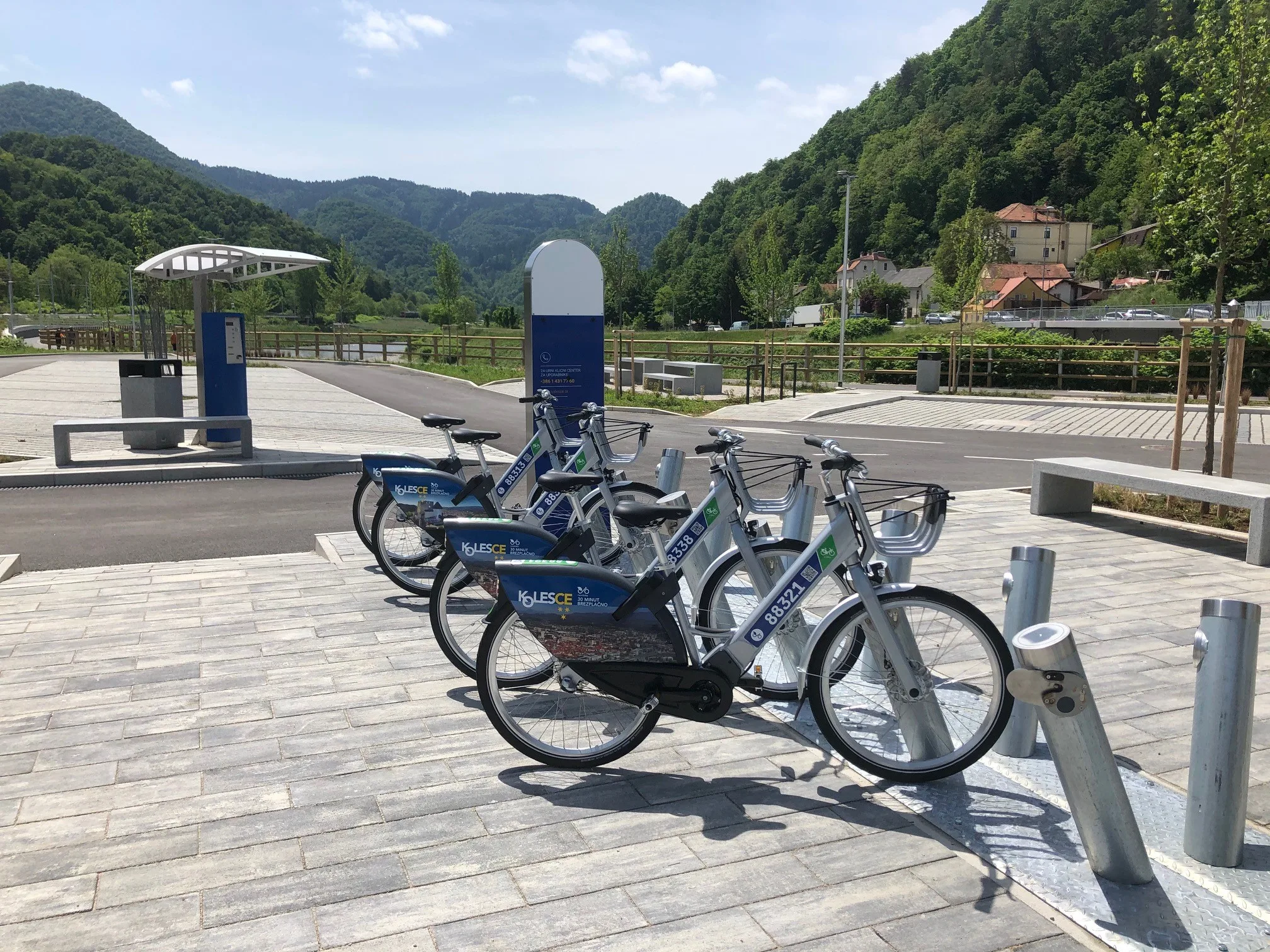 P+R parkirišče v Celju in javni sistem izposoje koles